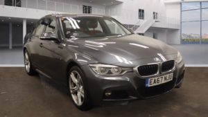 Used 2017 GREY BMW 3 SERIES Saloon 2.0 320D M SPORT 4d 188 BHP (reg. 2017-10-31) for sale in Bowdon