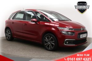 Used 2017 RED CITROEN C4 PICASSO MPV 1.6 BLUEHDI FEEL S/S EAT6 5d AUTO 118 BHP (reg. 2017-05-31) for sale in Tottington