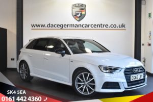 Used 2017 WHITE AUDI A3 Hatchback 1.6 TDI BLACK EDITION 5d 114 BHP (reg. 2017-09-01) for sale in Bowdon