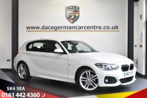 Used 2017 WHITE BMW 1 SERIES Hatchback 1.5 116D M SPORT 5d 114 BHP (reg. 2017-04-30) for sale in Bowdon