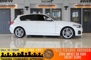 Used 2017 WHITE BMW 1 SERIES Hatchback 2.0 120D M SPORT 5d AUTO 188 BHP - TO ENQUIRE OR RESERVE CALL 0161 4561991 (reg. 2017-05-25) for sale in Marple
