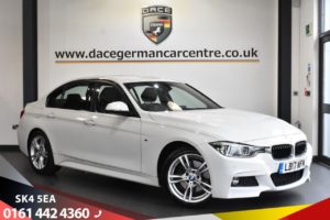Used 2017 WHITE BMW 3 SERIES Saloon 3.0 330D M SPORT 4d AUTO 255 BHP (reg. 2017-05-30) for sale in Bowdon