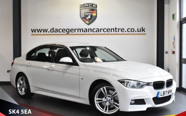 Used 2017 WHITE BMW 3 SERIES Saloon 3.0 330D M SPORT 4d AUTO 255 BHP (reg. 2017-05-30) for sale in Bowdon