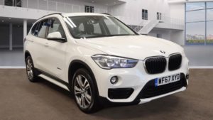 Used 2017 WHITE BMW X1 Estate 2.0 SDRIVE18D SPORT 5d AUTO 148 BHP (reg. 2017-11-07) for sale in Bowdon