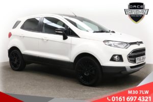 Used 2017 WHITE FORD ECOSPORT Hatchback 1.0 TITANIUM S 5d 138 BHP (reg. 2017-01-31) for sale in Tottington