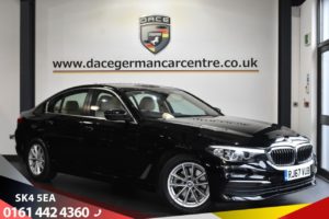 Used 2018 BLACK BMW 5 SERIES Saloon 2.0 520D SE 4d AUTO 188 BHP (reg. 2018-01-31) for sale in Bowdon