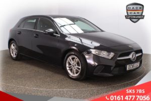 Used 2018 BLACK MERCEDES-BENZ A-CLASS Hatchback 1.5 A 180 D SE 5d AUTO 114 BHP (reg. 2018-07-30) for sale in Lees