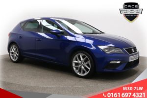 Used 2018 BLUE SEAT LEON Hatchback 1.4 TSI FR TECHNOLOGY 5d 124 BHP (reg. 2018-11-05) for sale in Tottington