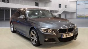 Used 2018 GREY BMW 3 SERIES Saloon 2.0 320I M SPORT 4d 181 BHP (reg. 2018-11-30) for sale in Bowdon