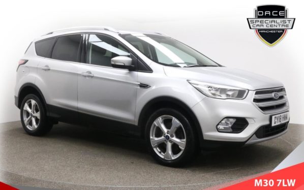 Used 2018 SILVER FORD KUGA Hatchback 1.5 ZETEC TDCI 5d AUTO 119 BHP (reg. 2018-03-20) for sale in Tottington