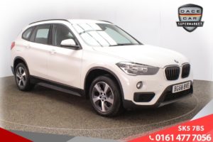 Used 2018 WHITE BMW X1 Estate 1.5 SDRIVE18I SE 5d 139 BHP (reg. 2018-10-31) for sale in Lees