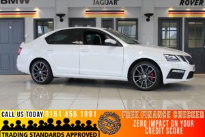 Used 2018 WHITE SKODA OCTAVIA Hatchback 2.0 VRS TDI DSG 5d AUTO 181 BHP - TO ENQUIRE OR RESERVE CALL 0161 4561991 (reg. 2018-06-28) for sale in Marple