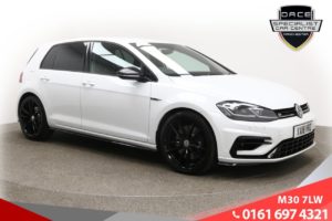 Used 2018 WHITE VOLKSWAGEN GOLF Hatchback 2.0 R TSI 5d 306 BHP (reg. 2018-03-07) for sale in Tottington