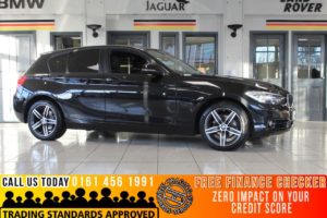 Used 2019 BLACK BMW 1 SERIES Hatchback 1.5 118I SPORT 5d 134 BHP - TO ENQUIRE OR RESERVE CALL 0161 4561991 (reg. 2019-03-30) for sale in Marple