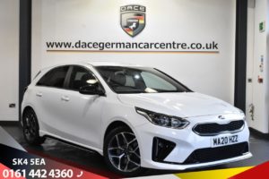 Used 2020 WHITE KIA CEED Hatchback 1.0 GT-LINE ISG 5d 118 BHP (reg. 2020-03-12) for sale in Bowdon