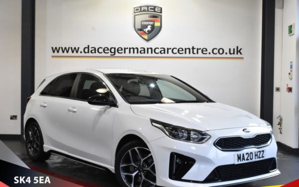 Used 2020 WHITE KIA CEED Hatchback 1.0 GT-LINE ISG 5d 118 BHP (reg. 2020-03-12) for sale in Bowdon