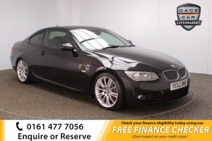 Used 2012 BLACK BMW 3 SERIES Coupe 3.0 330D SPORT PLUS EDITION 2d AUTO 242 BHP (reg. 2012-10-31) for sale in Royton