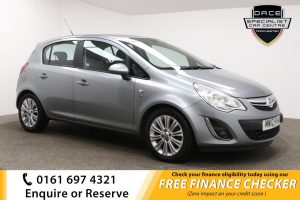 Used 2012 SILVER VAUXHALL CORSA Hatchback 1.4 SE 5d 98 BHP (reg. 2012-06-29) for sale in Whitefield