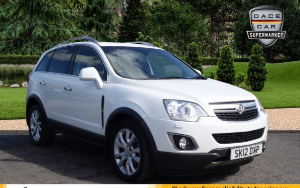 Used 2012 WHITE VAUXHALL ANTARA Hatchback 2.2 SE CDTI 5d AUTO 161 BHP (reg. 2012-05-08) for sale in Royton