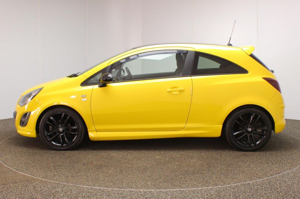 Used_2012_YELLOW_VAUXHALL_CORSA_1