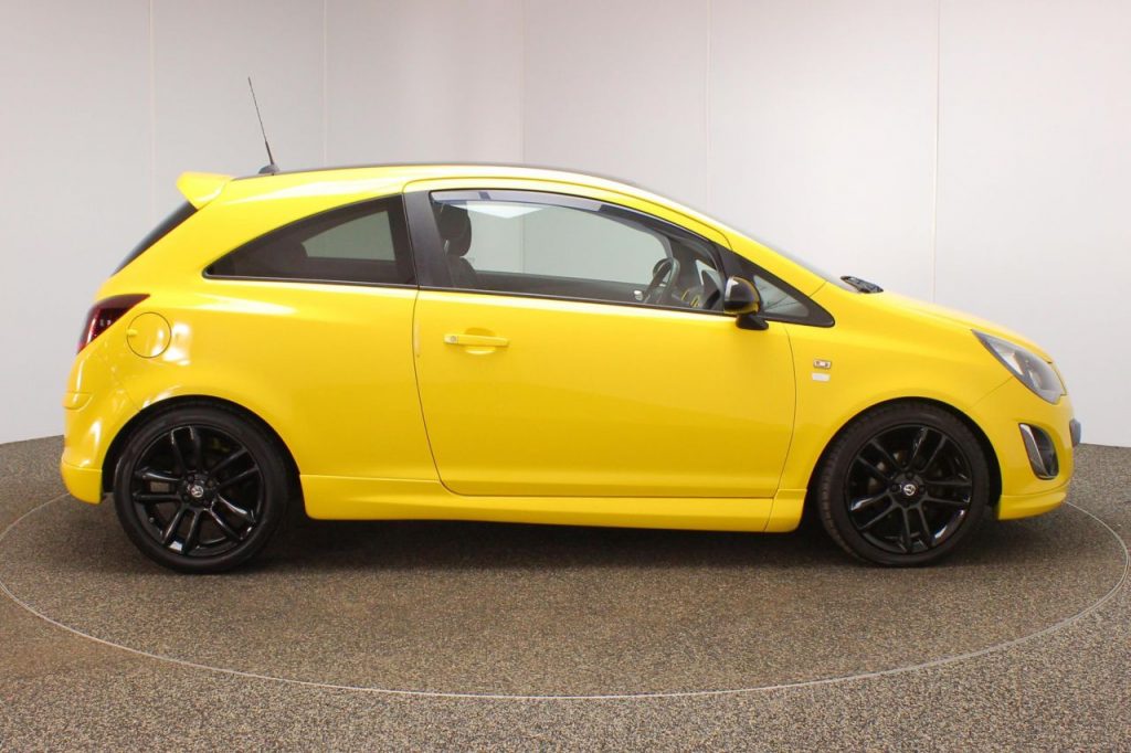 Used_2012_YELLOW_VAUXHALL_CORSA_1