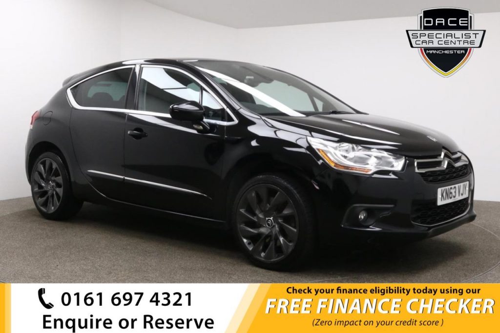 Used 2013 BLUE CITROEN DS4 Hatchback 2.0 HDI DSPORT 5d 161 BHP (reg. 2013-10-31) for sale in Whitefield