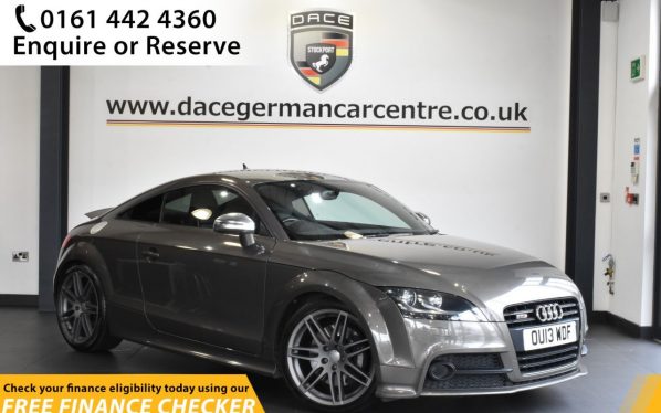 Used 2013 GREY AUDI TTS Coupe 2.0 TFSI QUATTRO BLACK EDITION 2d AUTO 268 BHP (reg. 2013-07-01) for sale in Hale
