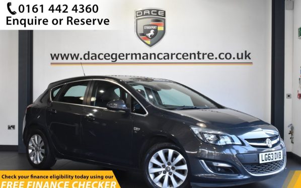 Used 2013 GREY VAUXHALL ASTRA Hatchback 2.0 ELITE CDTI 5d AUTO 163 BHP (reg. 2013-10-04) for sale in Hale