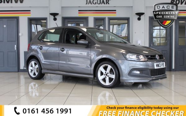 Used 2013 GREY VOLKSWAGEN POLO Hatchback 1.2 R-LINE STYLE AC 5d 69 BHP (reg. 2013-07-02) for sale in Hazel Grove