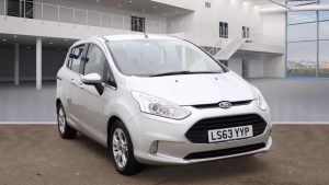 Used 2013 SILVER FORD B-MAX MPV 1.0 ZETEC 5d 100 BHP (reg. 2013-11-30) for sale in Royton