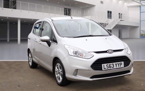 Used 2013 SILVER FORD B-MAX MPV 1.0 ZETEC 5d 100 BHP (reg. 2013-11-30) for sale in Royton
