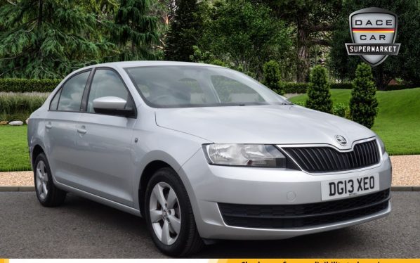 Used 2013 SILVER SKODA RAPID Hatchback 1.2 SE TSI 5d 104 BHP (reg. 2013-03-27) for sale in Royton