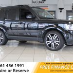 Used 2014 BLACK LAND ROVER DISCOVERY Estate 3.0 SDV6 HSE LUXURY 5d AUTO 255 BHP (reg. 2014-03-26) for sale in Hazel Grove