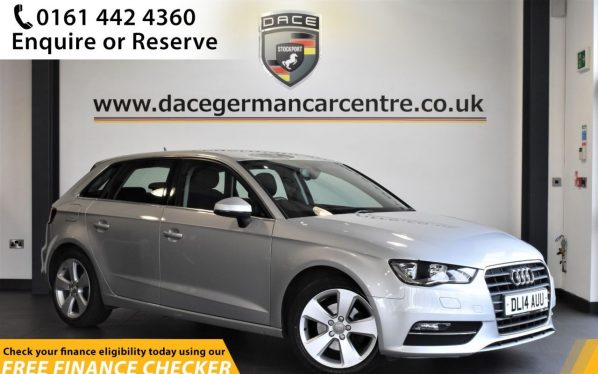 Used 2014 SILVER AUDI A3 Hatchback 1.4 TFSI SPORT 5d AUTO 121 BHP (reg. 2014-05-24) for sale in Hale