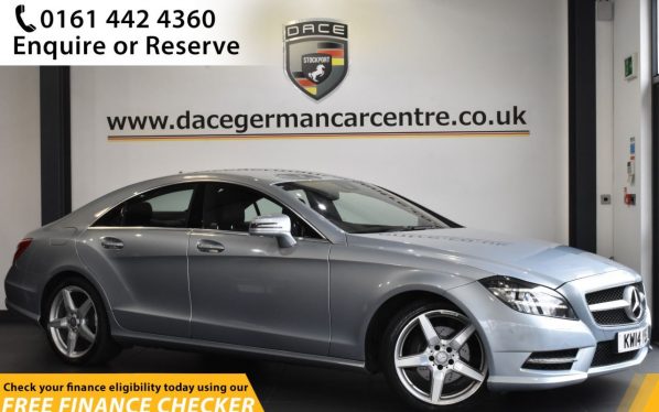 Used 2014 SILVER MERCEDES-BENZ CLS CLASS Coupe 2.1 CLS250 CDI BLUEEFFICIENCY AMG SPORT 4d 204 BHP (reg. 2014-08-05) for sale in Hale
