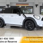 Used 2014 WHITE MINI COUNTRYMAN Hatchback 1.6 COOPER D ALL4 5d 112 BHP (reg. 2014-10-23) for sale in Hazel Grove