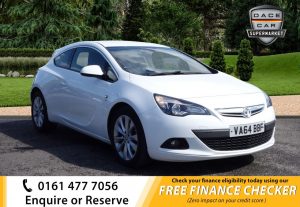 Used 2014 WHITE VAUXHALL ASTRA GTC Hatchback 2.0 SRI CDTI S/S 3d 162 BHP (reg. 2014-12-23) for sale in Royton