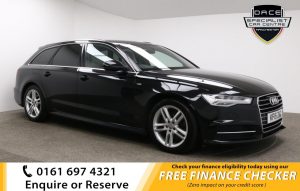 Used 2015 BLACK AUDI A6 Estate 2.0 AVANT TDI ULTRA S LINE 5d AUTO 188 BHP (reg. 2015-07-22) for sale in Whitefield