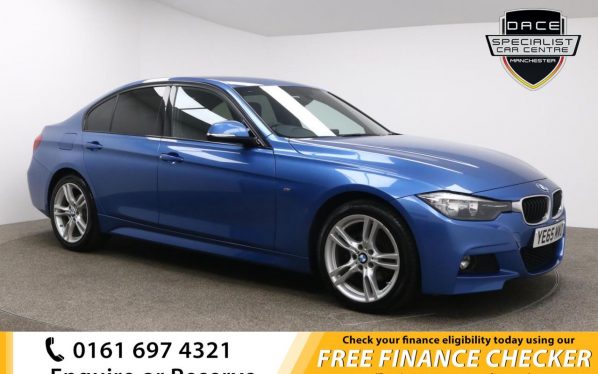 Used 2015 BLUE BMW 3 SERIES Saloon 2.0 320D XDRIVE M SPORT 4d AUTO 188 BHP (reg. 2015-10-13) for sale in Whitefield