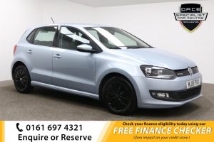 Used 2015 BLUE VOLKSWAGEN POLO Hatchback 1.0 BLUEMOTION TSI 5d 93 BHP (reg. 2015-04-30) for sale in Whitefield