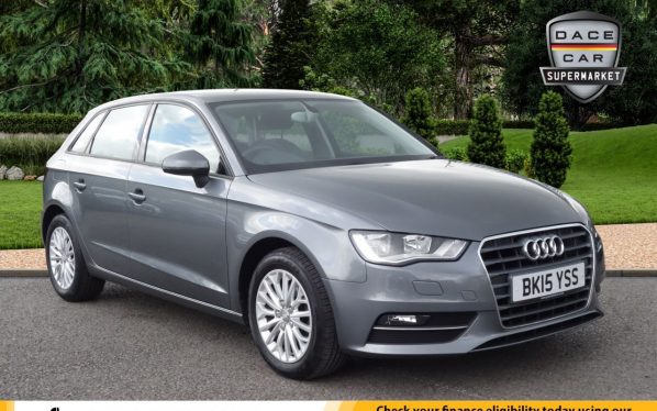 Used 2015 GREY AUDI A3 Hatchback 1.6 TDI SE TECHNIK 5d 109 BHP (reg. 2015-04-23) for sale in Royton