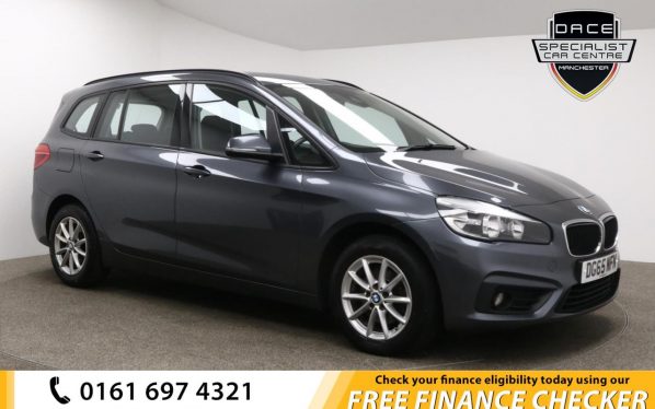 Used 2015 GREY BMW 2 SERIES MPV 1.5 216D SE GRAN TOURER 5d 114 BHP (reg. 2015-09-25) for sale in Whitefield