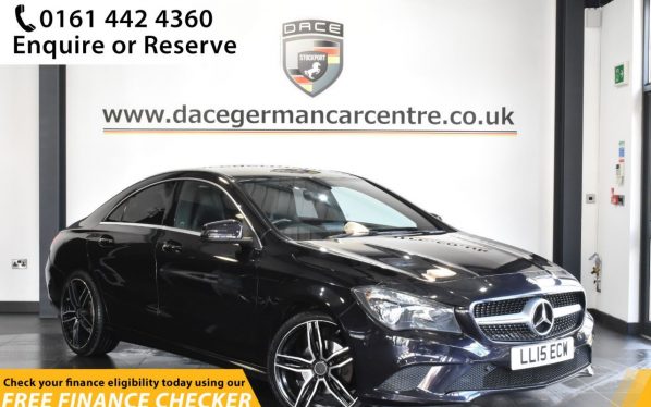 Used 2015 PURPLE MERCEDES-BENZ CLA Coupe 2.1 CLA200 CDI SPORT 4d 136 BHP (reg. 2015-04-30) for sale in Hale