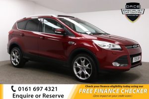 Used 2015 RED FORD KUGA Hatchback 2.0 TITANIUM X TDCI 5d 148 BHP (reg. 2015-06-30) for sale in Whitefield