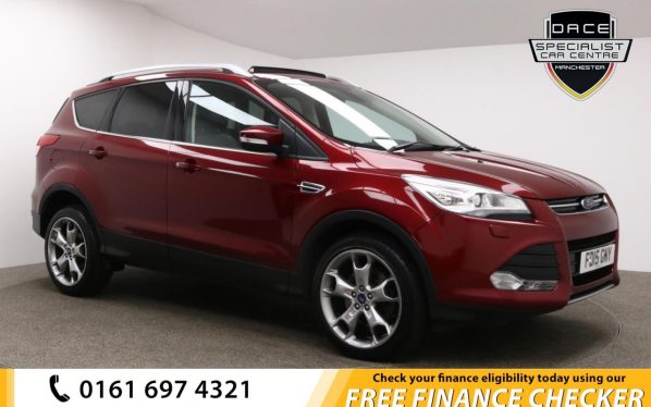 Used 2015 RED FORD KUGA Hatchback 2.0 TITANIUM X TDCI 5d 148 BHP (reg. 2015-06-30) for sale in Whitefield