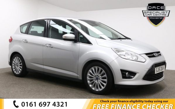 Used 2015 SILVER FORD C-MAX MPV 1.6 TITANIUM TDCI 5d 114 BHP (reg. 2015-05-22) for sale in Whitefield