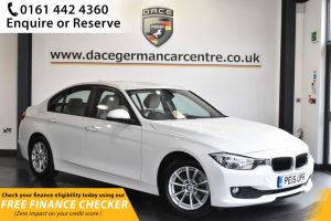 Used 2015 WHITE BMW 3 SERIES Saloon 2.0 320D EFFICIENTDYNAMICS BUSINESS 4d 161 BHP (reg. 2015-04-07) for sale in Hale