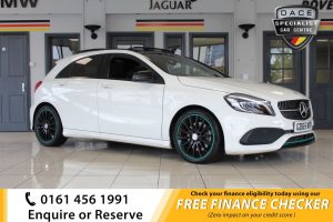 Used 2015 WHITE MERCEDES-BENZ A-CLASS Hatchback 2.1 A 220 D 4MATIC MOTORSPORT EDITION PREM 5d AUTO 174 BHP (reg. 2015-12-17) for sale in A6 Trade