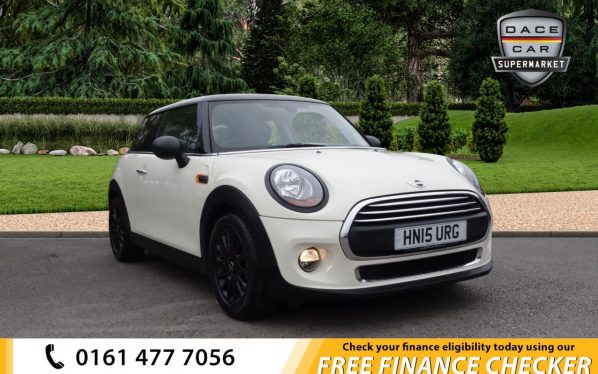 Used 2015 WHITE MINI HATCH ONE Hatchback 1.2 ONE 3d 101 BHP (reg. 2015-05-11) for sale in Royton