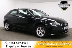 Used 2016 BLACK AUDI A3 Hatchback 1.6 TDI SE 3d 109 BHP (reg. 2016-10-19) for sale in Whitefield